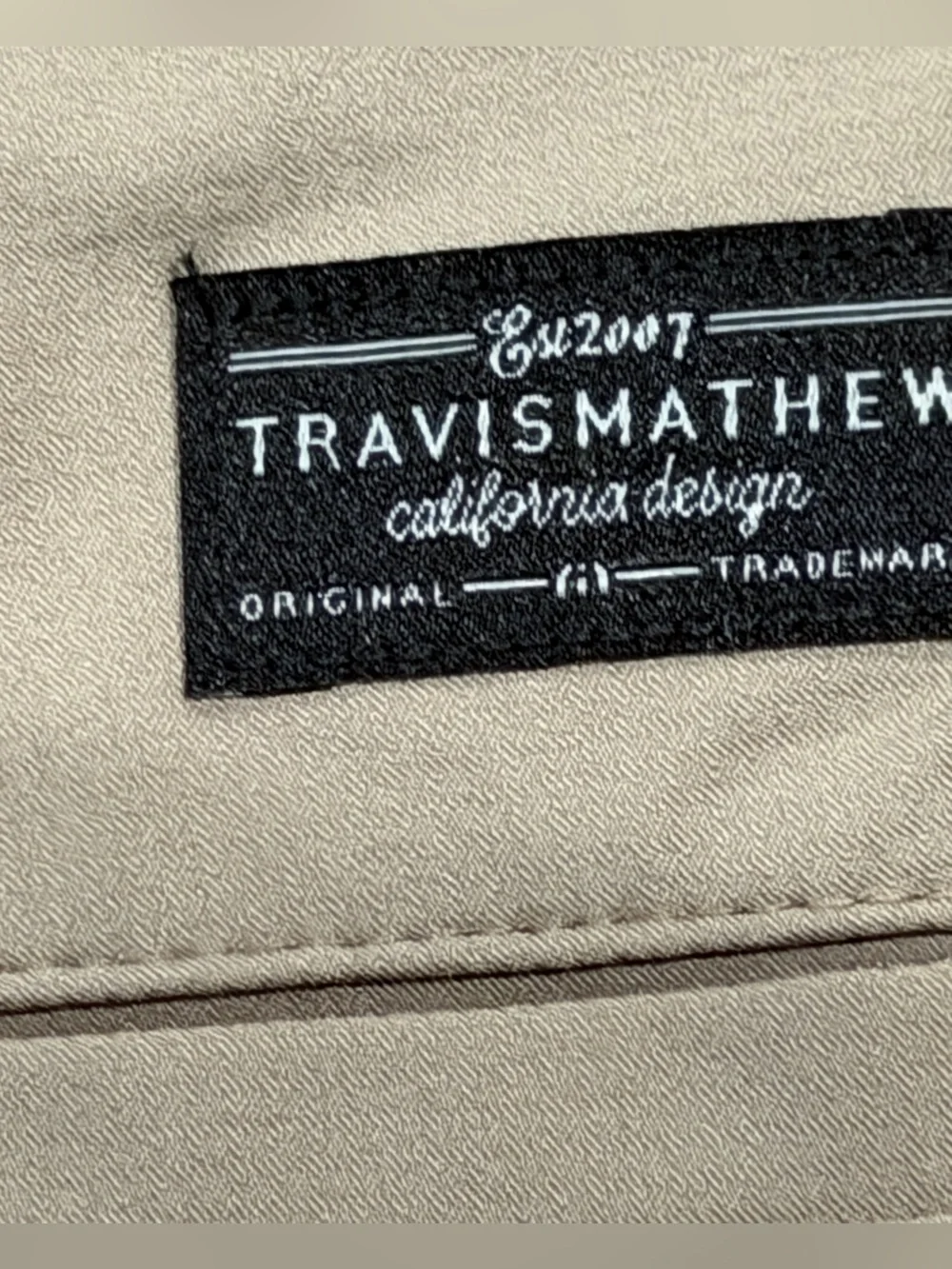 Travis Matthew YOUTH WANDERLUST GOLF PANT KHAKI SIZE 10 NEW